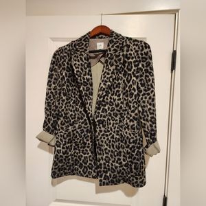 Cabi stretchy blazer, ribbon cross back